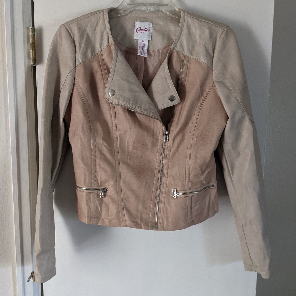 Women's Faux Leather Jacket